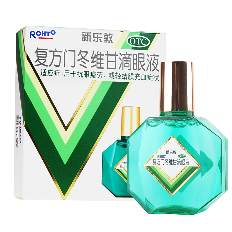 新乐敦复方门冬维甘滴眼液13ml